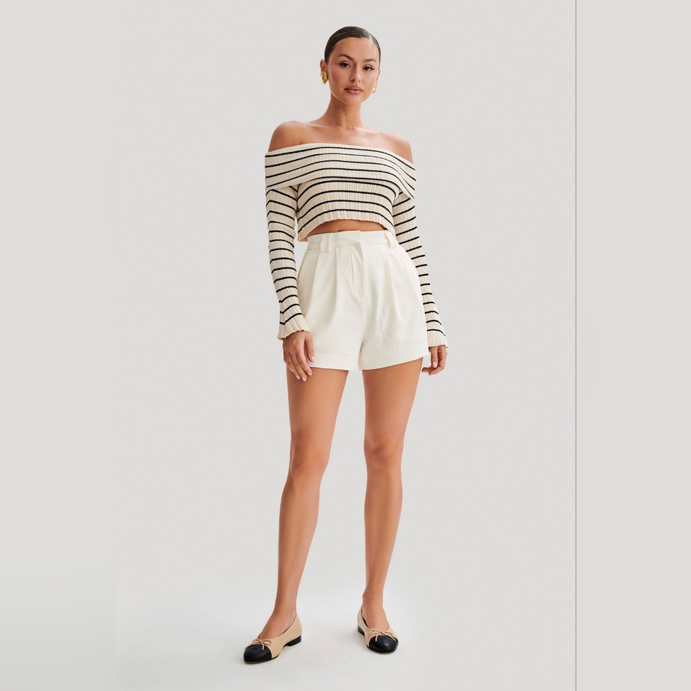 SigourneySuiting Shorts - Ivory - Picture 14 of 16